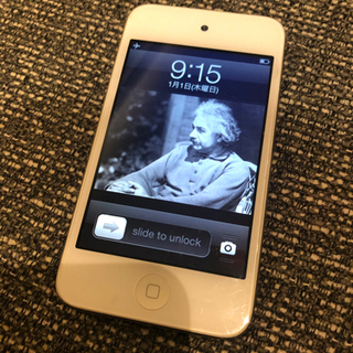 【ネット決済・配送可】iPod touch 第4世代 ホワイト ...