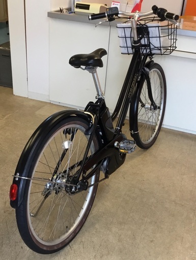 良品＞ルイガノ・電動アシスト自転車・ブラック 26インチ・リチウム