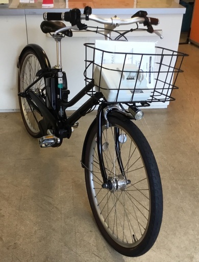 ＜良品＞ルイガノ・電動アシスト自転車・ブラック 26インチ・リチウムバッテリー大容量13.2Ah・整備・お手入れ済・不要自転車無料引取りあり 良品＞ルイガノ・電動アシスト自転車・ブラック 26インチ・リチウム