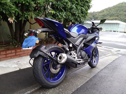 ヤマハ　YZF-R15(バージョン3)ABS付　実働中古美車　低走行　自賠責保険付き(2022年9月まで)　バッテリーフル充電付き　書類有り ヤマハ YZF-R15(バージョン3)ABS付 実働中古美車 低走行 自賠責保険