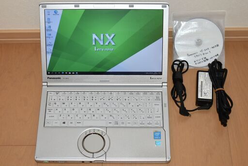 Panasonic製 Windows10ノートPC CF-NX3(第4世代Core i CPU,750GB HDD,8GB メモリ搭載)をお譲りします。