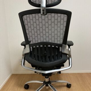 💸高級オフィスチェア状態良好💺オットマン付き在宅ワークで❗️東京インテリア　HLC-0588F-1