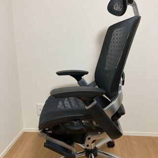 💸高級オフィスチェア状態良好💺オットマン付き在宅ワークで❗️東京インテリア　HLC-0588F-1