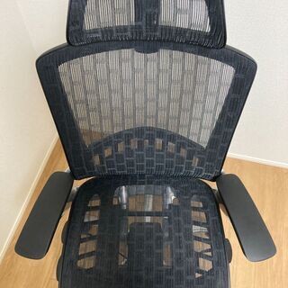 💸高級オフィスチェア状態良好💺オットマン付き在宅ワークで❗️東京インテリア　HLC-0588F-1