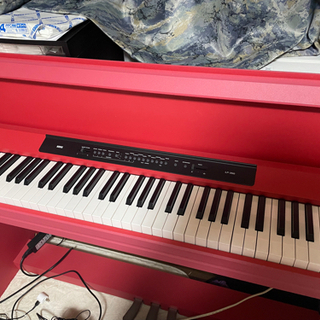 【ネット決済】電子ピアノ 赤 KORG LP-350