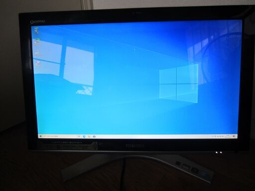 21.5型FHD液晶搭載一体型PC　Win10　Home 64bit　東芝Dynabook Qosmio D710/T8ABを売ります。