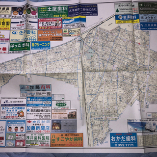 地図名古屋市中川区詳細図（常盤学区区域図）令和3年版