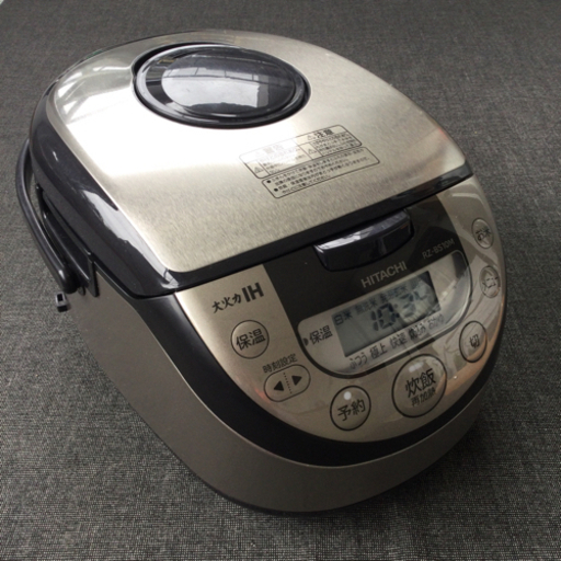 中古　2018年製　IH  5.5合　炊飯器　幅25.4　　奥行35.2　　高さ19.7　 （ｃｍ）　炊飯容量　1.0L