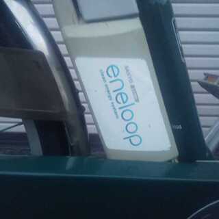 電動アシスト自転車　サンヨーエネループ