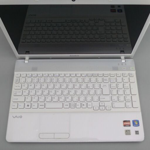 即使用可 シルバー ノートパソコン Windows10 良品 15.5型ワイド SONY 
