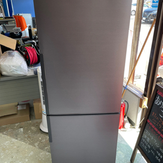 SHARP 2ドア冷蔵庫 271L 　　2017年製　　リサイク...