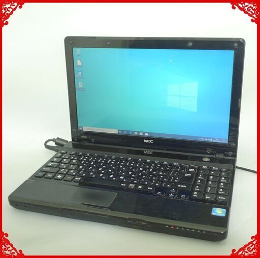新品爆速SSD ノートパソコン Windows10 中古動作良品 13型ワイド NEC PC-GL136B6AR Core i7 4コア 4GB DVDマルチ 無線 Wi-Fi Office