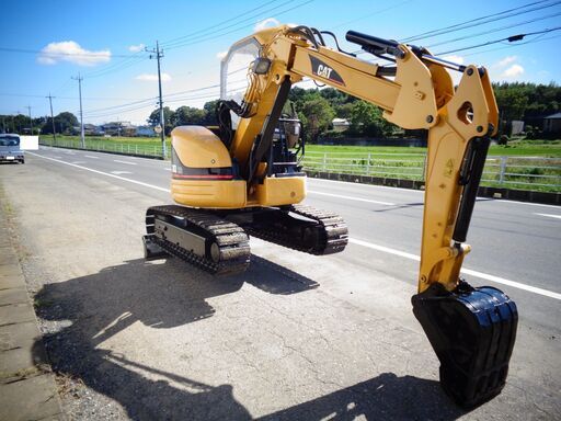 3トンクラスバックホー‼️ G-0005】CAT 303SR 3トンクラス 小旋回 倍速あり 全塗装済み ミニ油圧