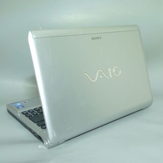 シルバー ノートパソコン Windows10 良品 13型 SONY VAIO VPCS129FJ