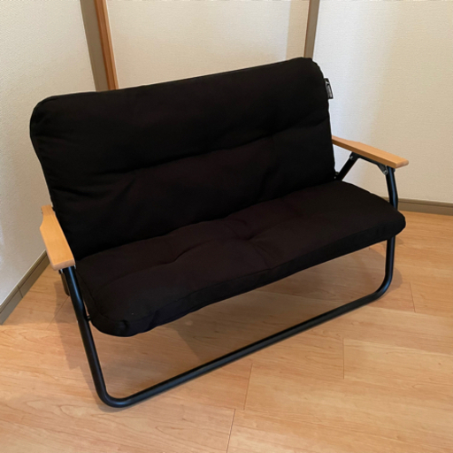 【受渡者確定】キャンプテンスタッグ  ベンチ　(ベンチ専用クッション付き)