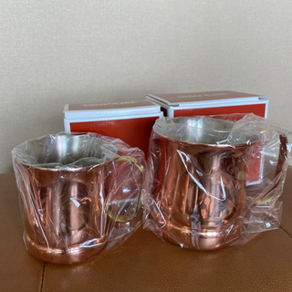 新品 銅マグカップ ペア - 食器