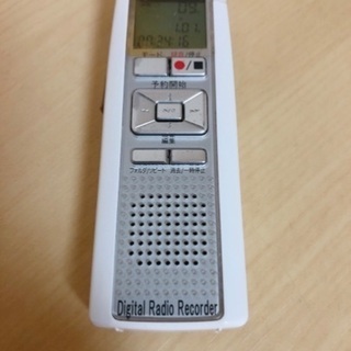 AM/FM  デジタルラジオレコーダー 録音機能付き