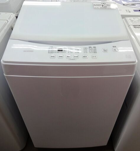 アイリス  洗濯機 IAW-T603WL 6.0kg 2021年 中古品