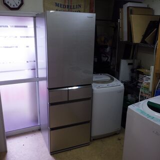 Panasonic冷蔵庫 NR-E430GV-N系 2015年製