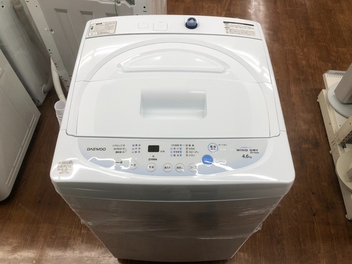 【税込10,000円以下洗濯機のご紹介！】全自動洗濯機 Daewoo DW-P46CB 4.6kg 2016年製 入荷しました