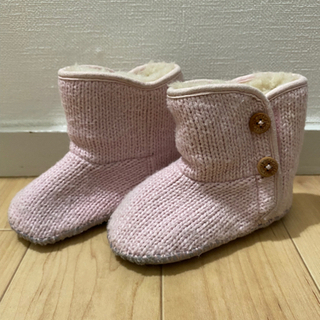 【ネット決済】【UGG】ニットブーツ12.5cm