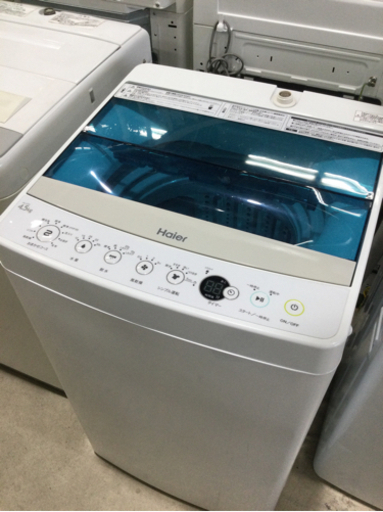 洗濯機 ハイアール 4.5kgJM-C45A 2017年製