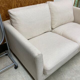 ☆2Pソファ☆布 ファブリック ラブソファ 家具 インテリア 2人掛け