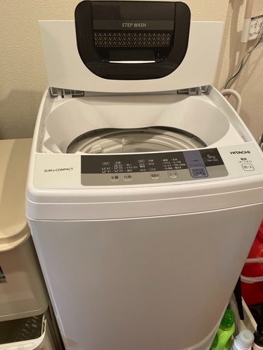 ほぼ新品の洗濯機です。