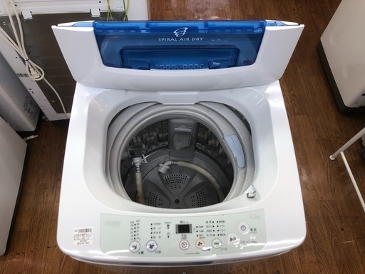 税込10,000円以下洗濯機のご紹介！】Haier JW-K42K 4.2kg 2015年製 入荷しました - 洗濯機