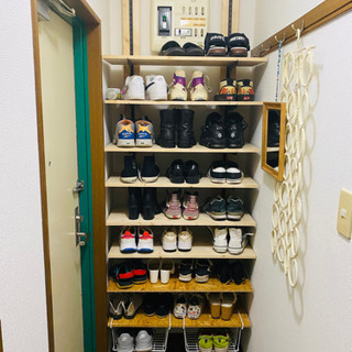 【DIY】靴ラック