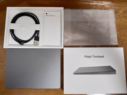 えたことで Apple - ほぼ新品：Apple Magic Trackpad 2 - スペース