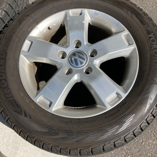 VW純正ホイール スタッドレス タイヤ ホイール セット 4本　2個口発送 フォルクスワーゲン 純正 スタッドレスホイールセット Volkswagen 16