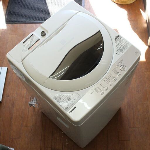 札幌市内配送無料 新生活応援1万円セール 19年製 東芝 全自動洗濯機 5.0kg AW-5G69G1