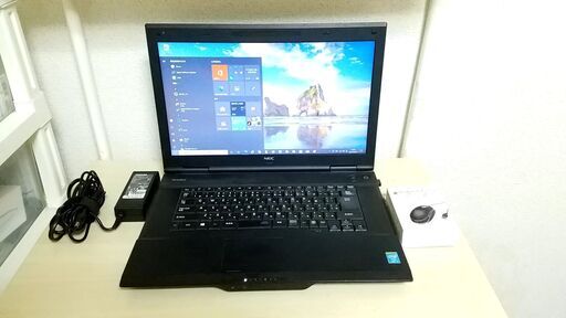 【販売完了】最新Windows10 NEC VersaPro 第4世代Core i3-4000M/4GB/320GB/DVD/無線LAN/office　訳あり