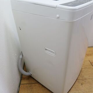 配達設置無料！良品 ステンレス槽 5.0kg 洗濯機 黒パネル (IS18)