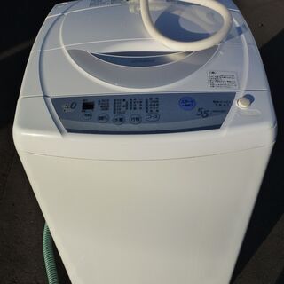 👕【動作確認済・省エネ＆快速】 全自動洗濯機 ５．５ｋｇ 三菱電...