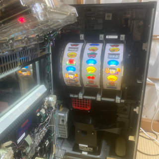 実機 スロット ハナビ ブラックパネル - 家具