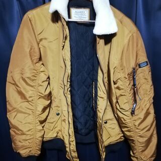 XXL 新品□ALCOT メンズ キルト ミリタリー MA1フライト ブルゾン XXL