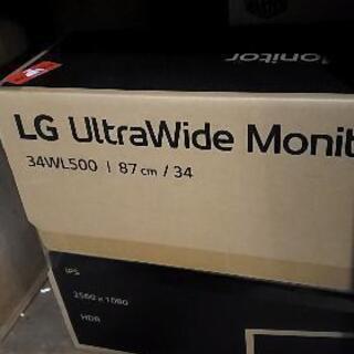 LG 34WL500-B ワイドモニタ保証書あり