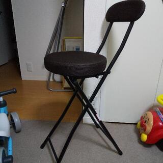 【決まりました】折り畳み  椅子  高さ87cm