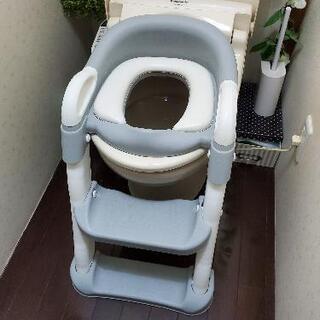 トイレの階段 子供用 補助便座 トイレトレーナートイレトレーニン...