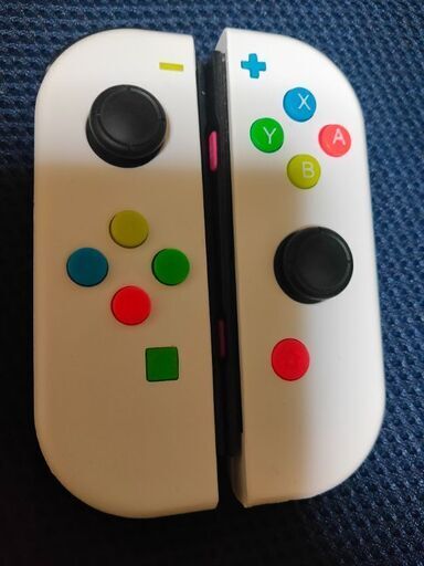 【激レア】Switch　ジョイコン　ホワイト　カスタム