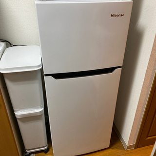 【ネット決済】冷凍冷蔵庫（Haier  130ℓ）