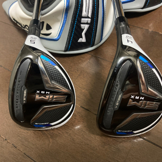 TaylorMade SIM MAX ユーティリティ 4U 5U セット