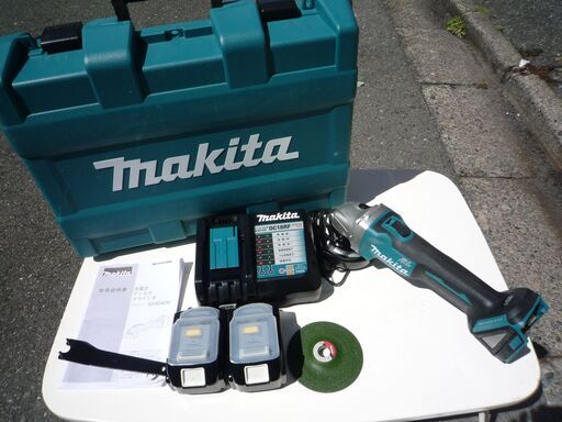 ☆マキタ Makita GA404DN 100mm 充電式ディスクグラインダー◆握りやすく使いやすい
