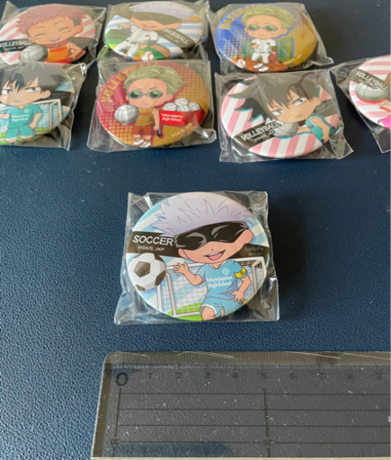 呪術廻戦缶バッジ部活シリーズ１個250円 かずお てだこ浦西のおもちゃの中古あげます 譲ります ジモティーで不用品の処分