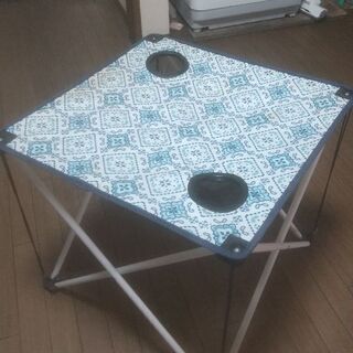 簡易式布製テーブル