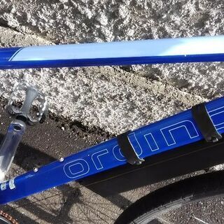 《商談中》《札幌市内配達無料》《防犯登録料込み》中古車　美品ブリヂストン　ordina ブルー　3x7段切り替え　ライト付き