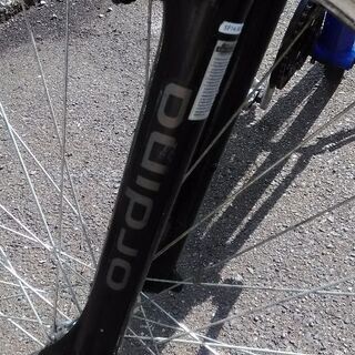 《商談中》《札幌市内配達無料》《防犯登録料込み》中古車　美品ブリヂストン　ordina ブルー　3x7段切り替え　ライト付き