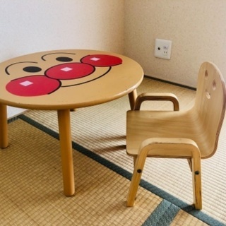 アンパンマン顔テーブル & 椅子